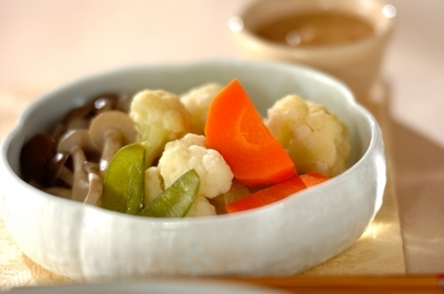 ゴマダレ温野菜 副菜 レシピ 作り方 E レシピ 料理のプロが作る簡単レシピ