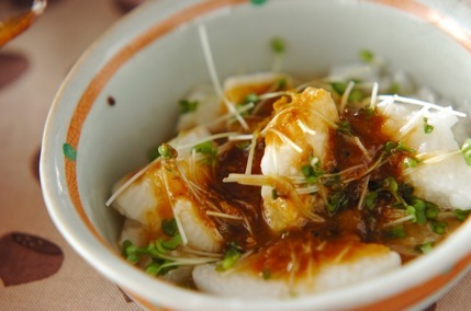 長芋のワサビ風味和え