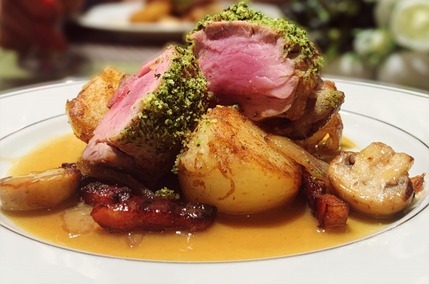 ソムリエが教える簡単リッチ飯 豚ヒレの香草パン粉焼き ハニーマスタードソース