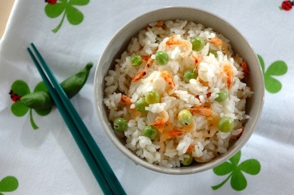 桜エビの豆ごはん