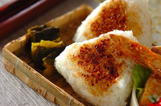 蒲焼きのタレ焼きおにぎり