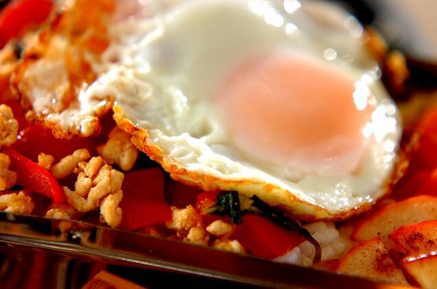 ガパオライス風丼