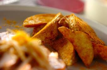 フライドカレーポテト