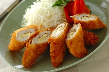 ささ身のチーズカツ
