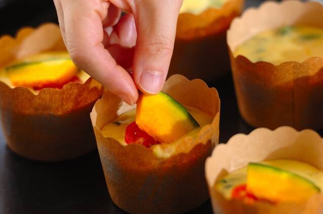 カボチャとトマトのケークサレの作り方の手順8
