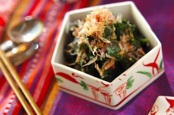 ネバネバやみつき！ モロヘイヤのおひたし  by崎野 晴子さん