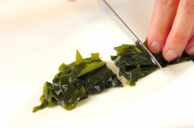 ネバネバやみつき！ モロヘイヤのおひたし  by崎野 晴子さんの作り方の手順3