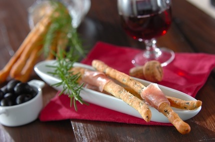 オリーブのグリッシーニ