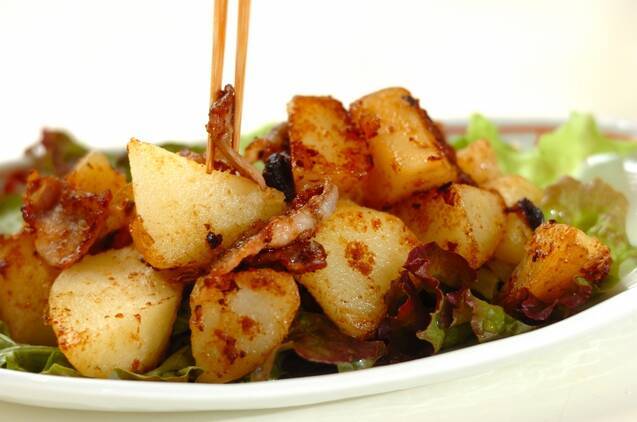 ジャガイモの豆鼓炒めの作り方の手順3