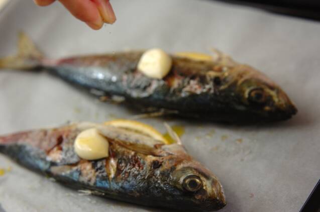 アジのハーブレモン焼きの作り方の手順8
