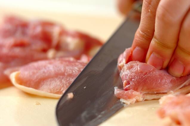 里芋と白菜のクリームシチューの作り方の手順1