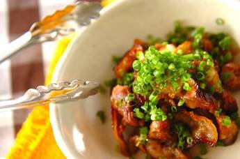 豚バラのショウガ焼き