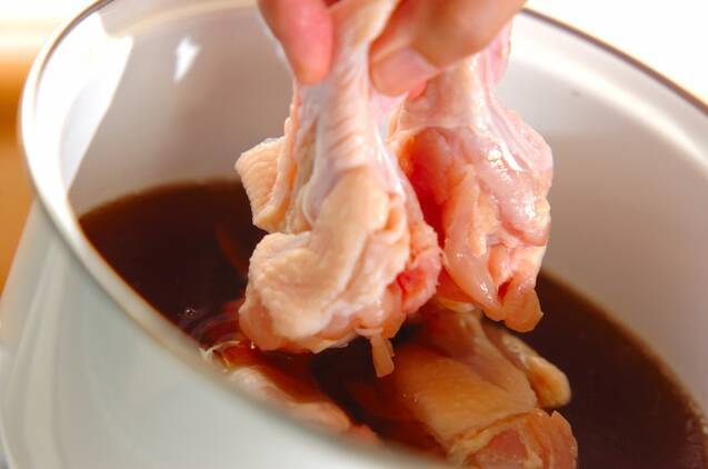 しみしみ大根と鶏手羽元の煮物の作り方の手順4