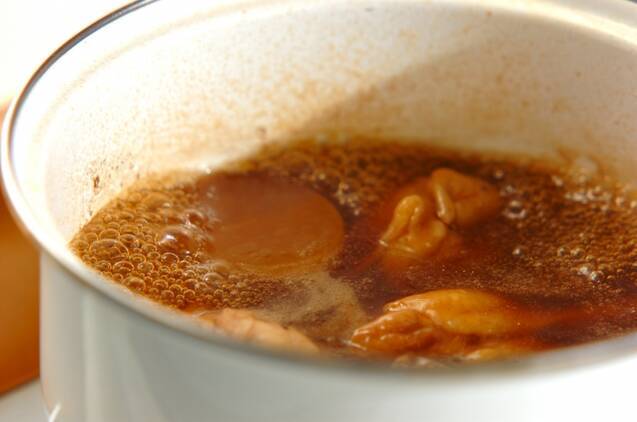 しみしみ大根と鶏手羽元の煮物の作り方の手順6