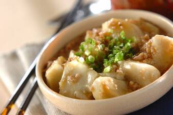 里芋の鶏そぼろあん