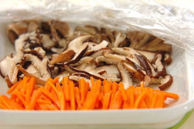 中華風豆乳スープの作り方の手順2