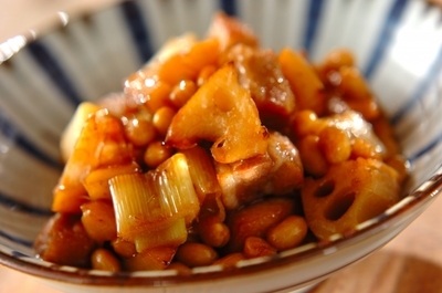 レンコンと豚バラの甘辛煮 レシピ 作り方 E レシピ 料理のプロが作る簡単レシピ