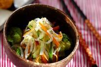 たっぷりゆで野菜サラダ