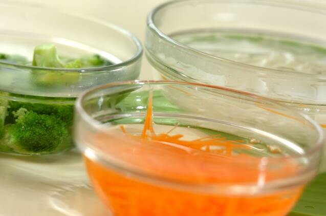 たっぷりゆで野菜サラダの作り方の手順5