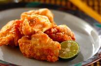 塩漬け鶏の唐揚げ