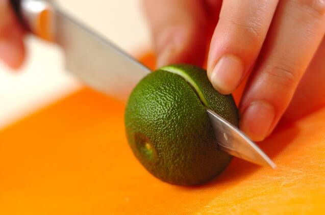 塩漬け鶏の唐揚げの作り方の手順2