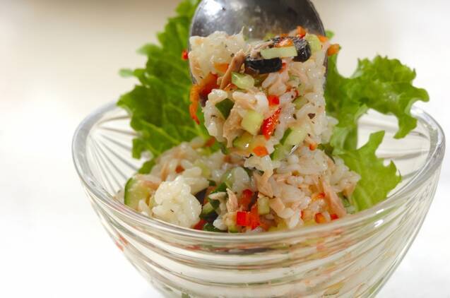 サラダ寿司の作り方の手順6