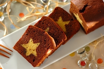 スターパウンドケーキ