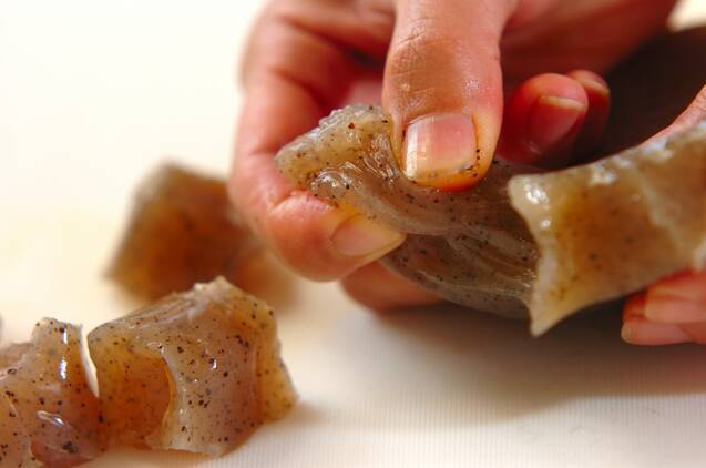 こんにゃくと里芋の煮物  みんな大好き！の作り方の手順3