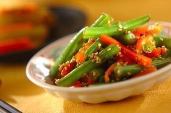 簡単！さやいんげんのごま和え 和食の基本 by杉本 亜希子さん