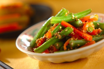 簡単！さやいんげんのごま和え 和食の基本 by杉本 亜希子さん