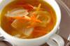 クミン風味の野菜スープの作り方の手順