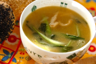 チンゲンサイ入りコーンスープのレシピ 作り方 E レシピ 料理のプロが作る簡単レシピ