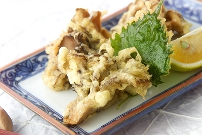 マイタケの天ぷら 副菜 レシピ 作り方 E レシピ 料理のプロが作る簡単レシピ