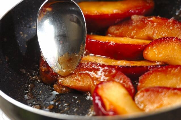 シナモン風味の焼きリンゴの作り方の手順3