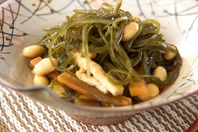 刻み昆布と大豆の煮物 副菜 のレシピ 作り方 E レシピ 料理のプロが作る簡単レシピ