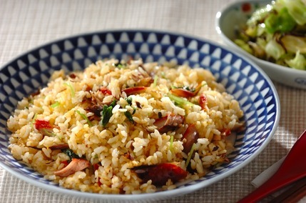 みりん干しチャーハン