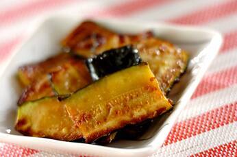 ズッキーニのしょうゆソテー