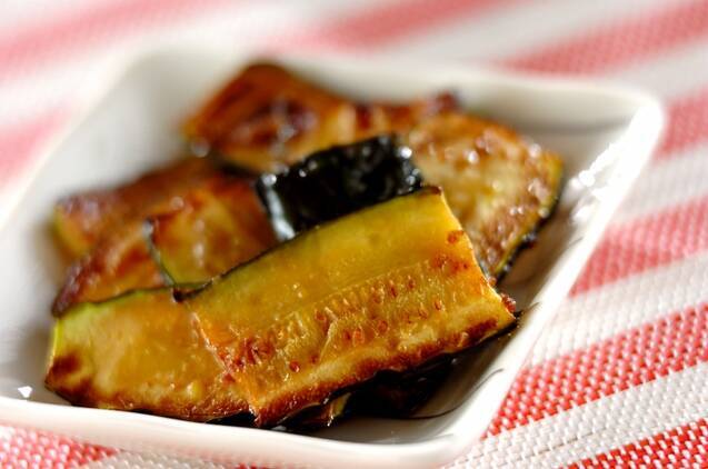 ズッキーニのしょうゆソテー