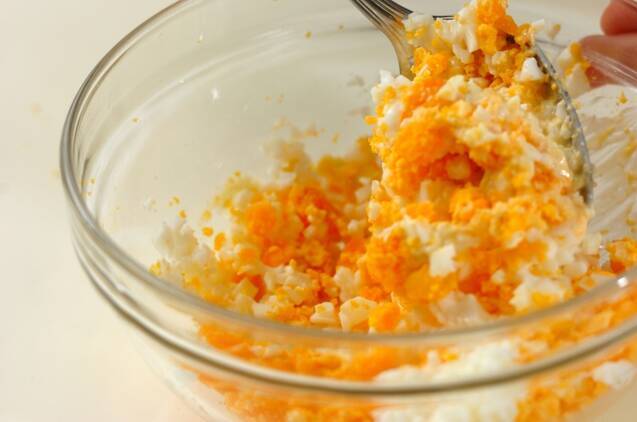 和スパイス香る卵サンドの作り方の手順2