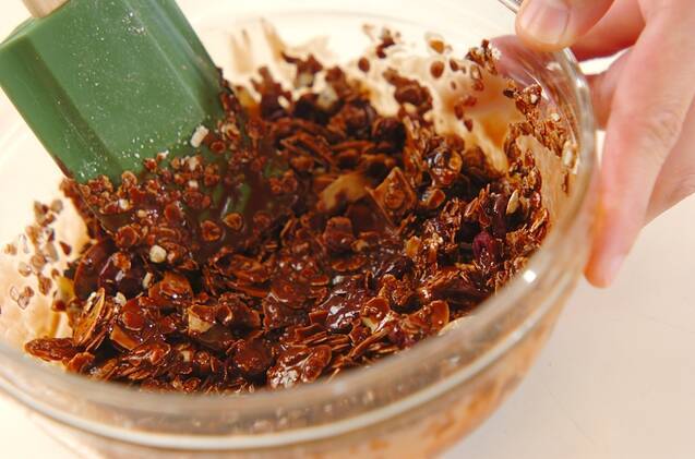 飽きない美味しさ！オートミールのチョコクランチ by増田 知子さんの作り方の手順3