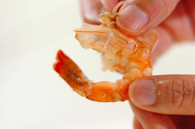 エビのフォーの作り方の手順2