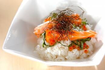 海の親子ちらし寿司