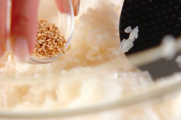 海の親子ちらし寿司の作り方の手順3