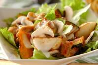 鶏と野菜のソテーサラダ