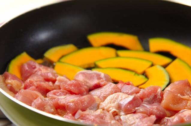 鶏と野菜のソテーサラダの作り方の手順4