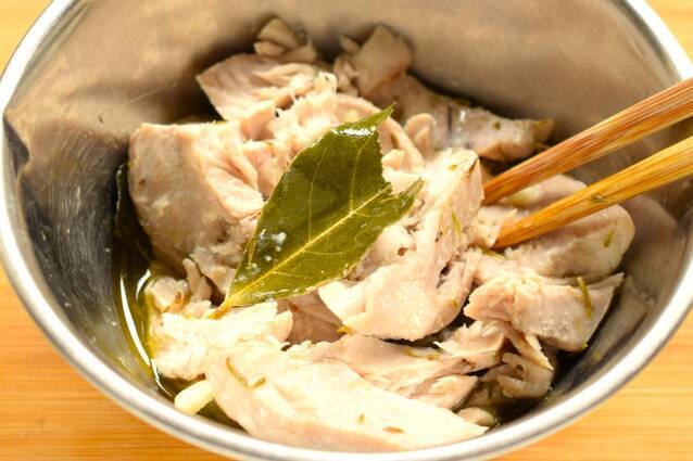 オイル控えめあっさりヘルシーな自家製ツナの作り方の手順6