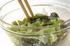 小松菜とクルミの和え物の作り方の手順3