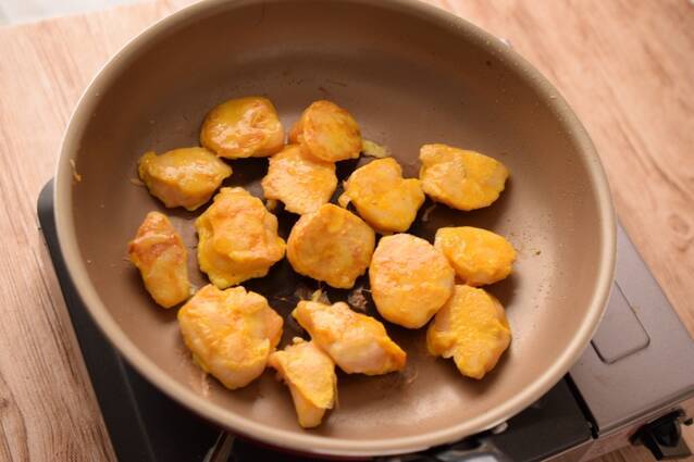 ササミのピカタフレッシュトマトソースの作り方の手順9