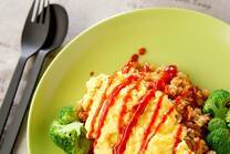 秋のオムライス