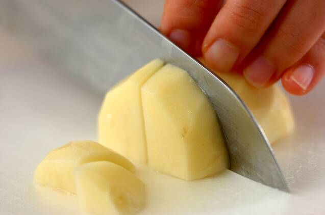 ジャガイモのマヨグラタンの作り方の手順1